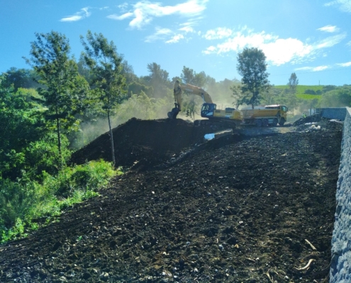 Exemple de phase de déblais/remblais nécessitant la présence du coordinateur Environnement