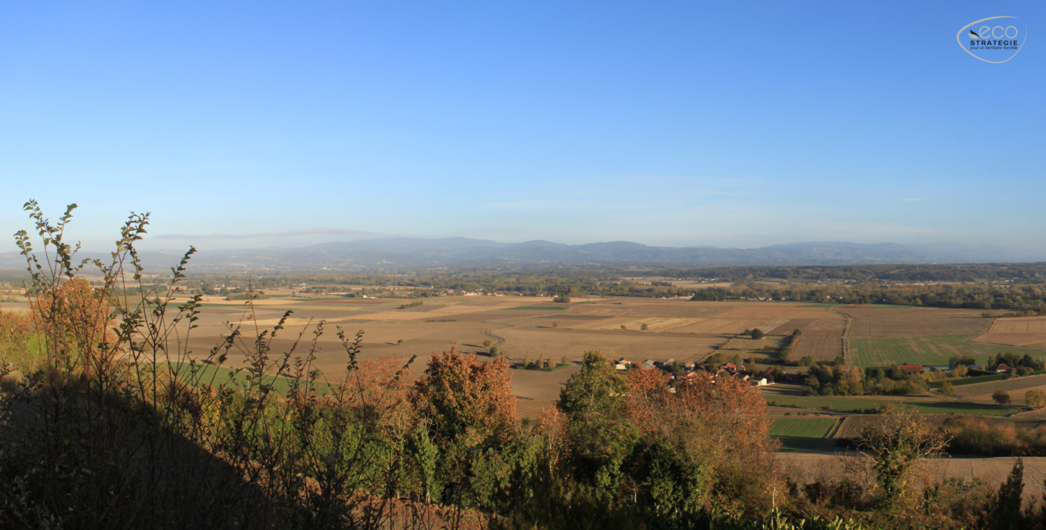 La Plaine depuis les coteaux de la Limagne