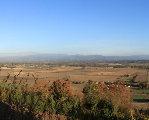 La Plaine depuis les coteaux de la Limagne