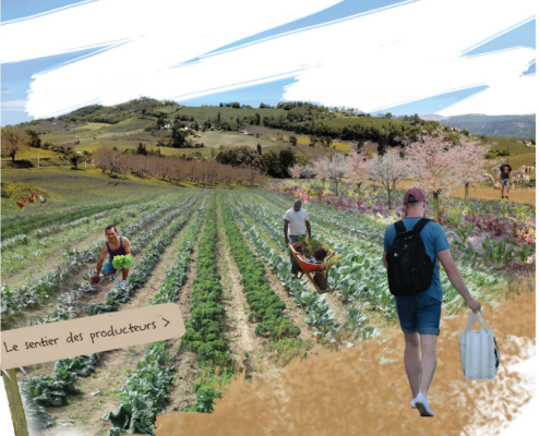 Se réapproprier les franges urbaines pour des espaces de production, nature et rencontre, au cœur des paysages du quotidien