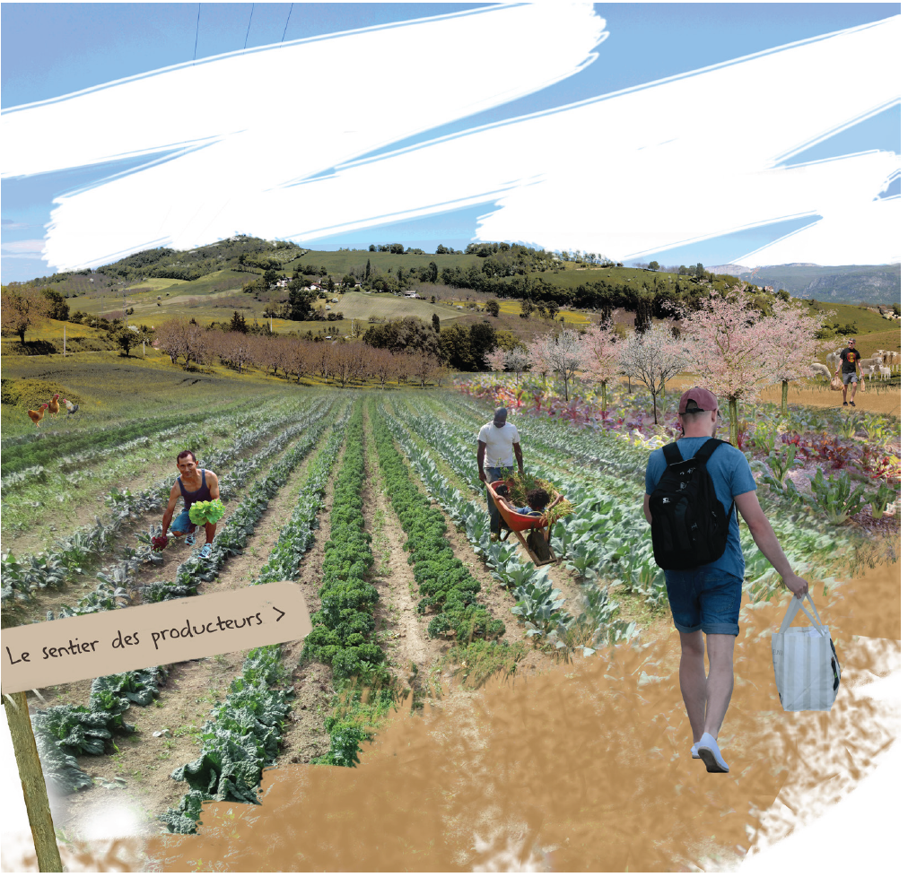 Se réapproprier les franges urbaines pour des espaces de production, nature et rencontre, au cœur des paysages du quotidien